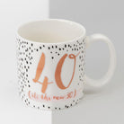 Widdop Mug Luxe China Birthday Mug - 40 (it's the new 30)