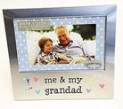 Widdop Photo Frames 6'' x 4'' Aluminium Photo Frame - Me & My Grandad