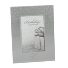 Widdop Photo Frames Birthdays by Juliana - Glitter Mirror 4 x 6 inch Photo Frame - 50th