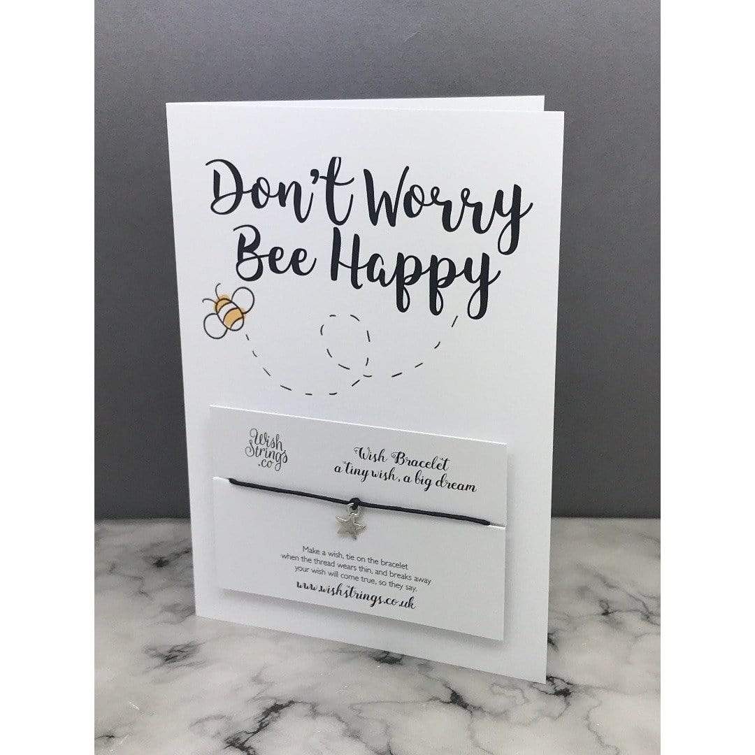 WishStrings Other Wishstrings Greeting Card With Bracelet - Bee Happy