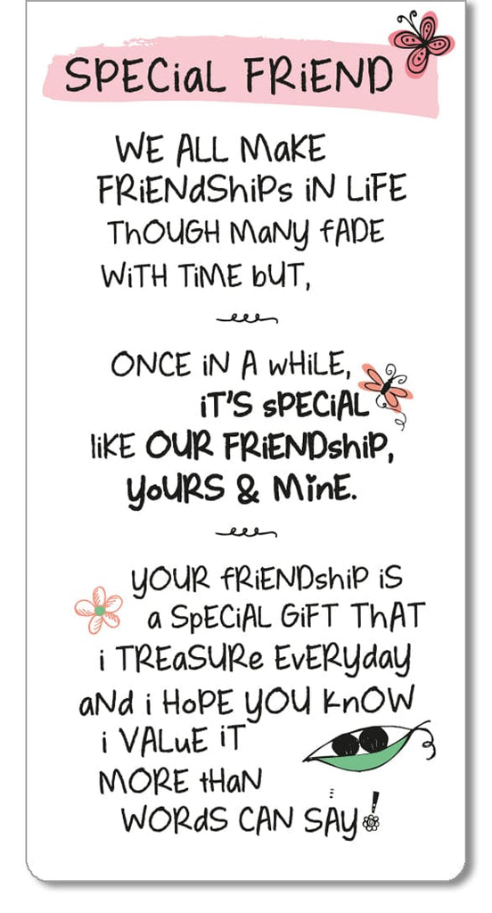 WPL Bookmark Inspired Words Magnetic Bookmark - Special Friend