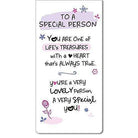 WPL Bookmark Inspired Words Magnetic Bookmark - To a Special Person