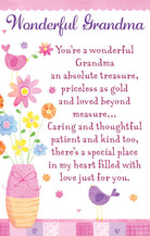 WPL Gifts Keepsake Heartwarmers Wonderful Grandma Keepsake