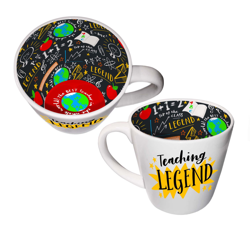 WPL Gifts Mug Inside Out Mug With Gift Box - Teaching Legend