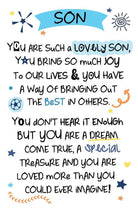 WPL Keepsake Inspired Words Keepsakes - Son