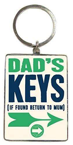 WPL Keyring Heartwarmers & Slogans Keyring - Dad's Keys