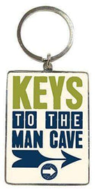 WPL Keyring Heartwarmers & Slogans Keyring - Keys To The Man Cave