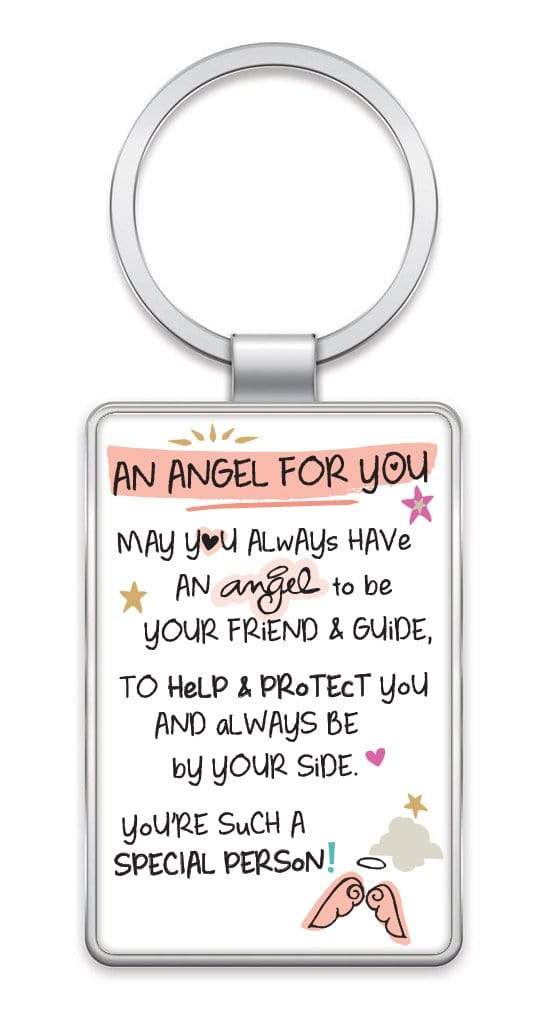 WPL Keyring Inspired Words Keyring - An Angel For You - Gift Ideas