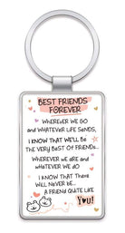 WPL Keyring Inspired Words Keyring - Best Friends Forever - Gift Ideas