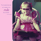 WPL M.I.L.K Greeting Card - Job A Of Toddler Is To Rule Universe