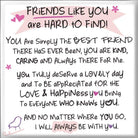 WPL Magnet Inspired Words Magnet - Friends Like You Are Hard To Find