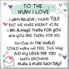 WPL Magnet Inspired Words Magnet - To the Man I Love