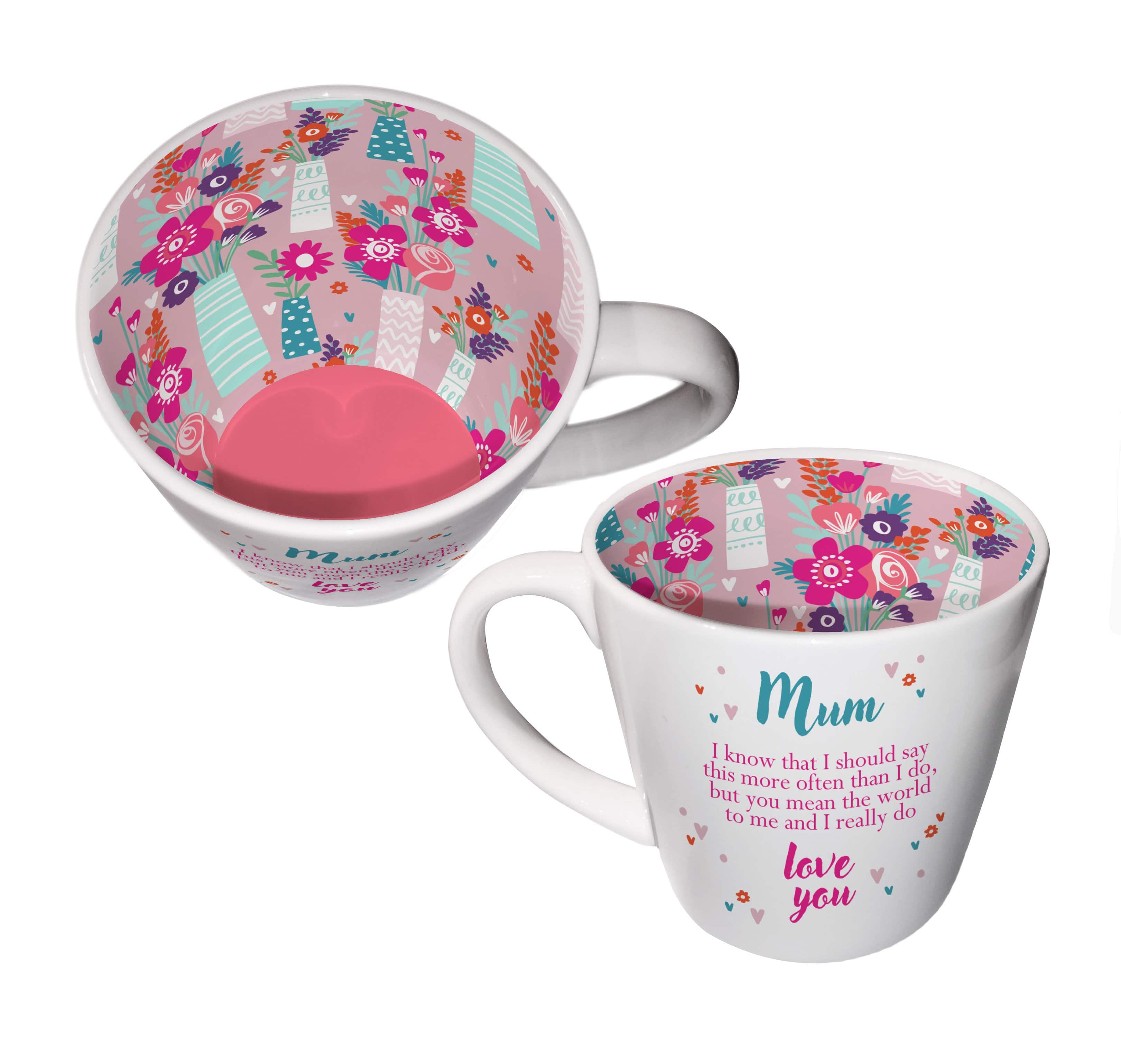 WPL Mug Inside Out Mug With Gift Box - Mum