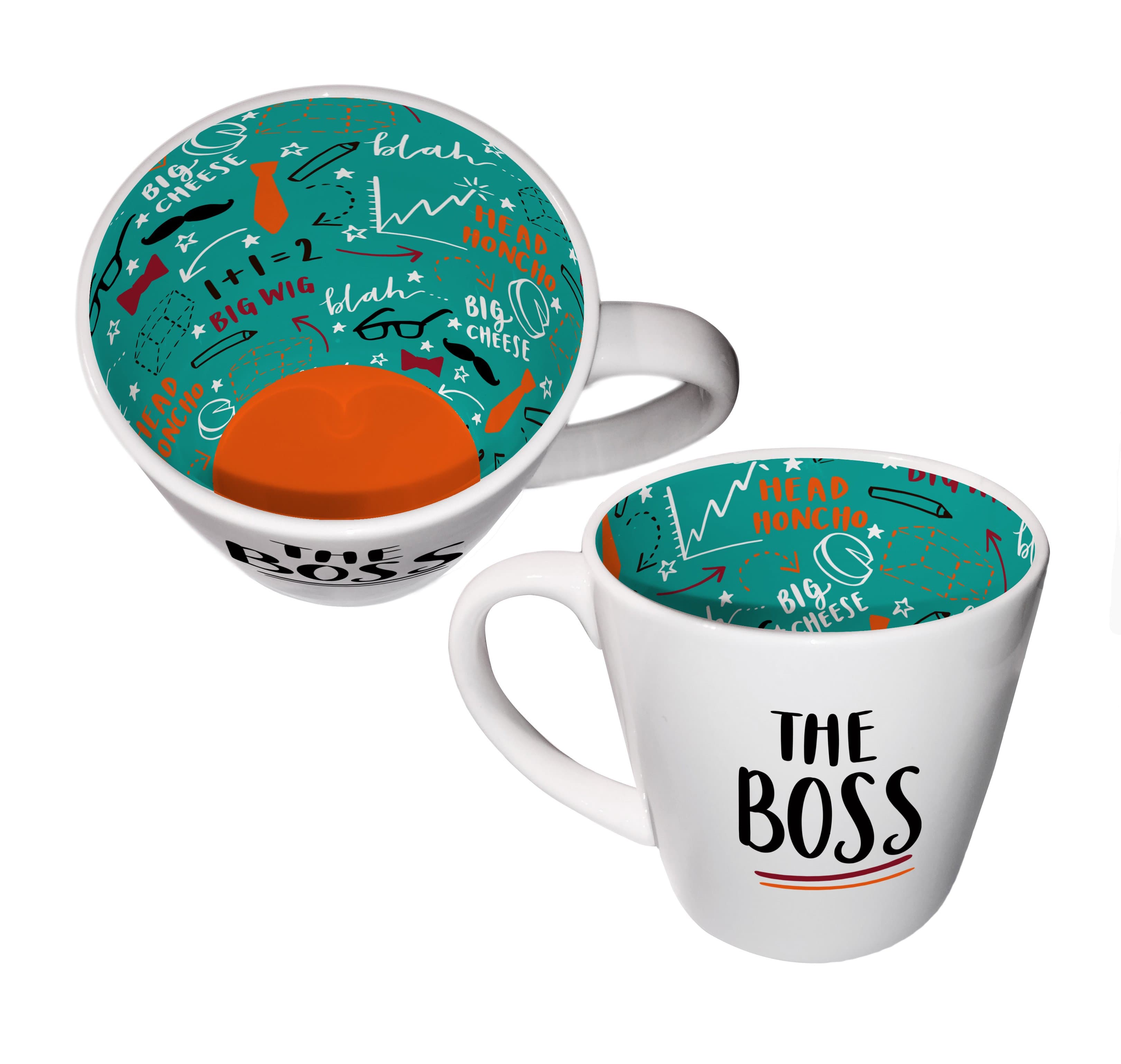 WPL Mug Inside Out Mug With Gift Box - The Boss