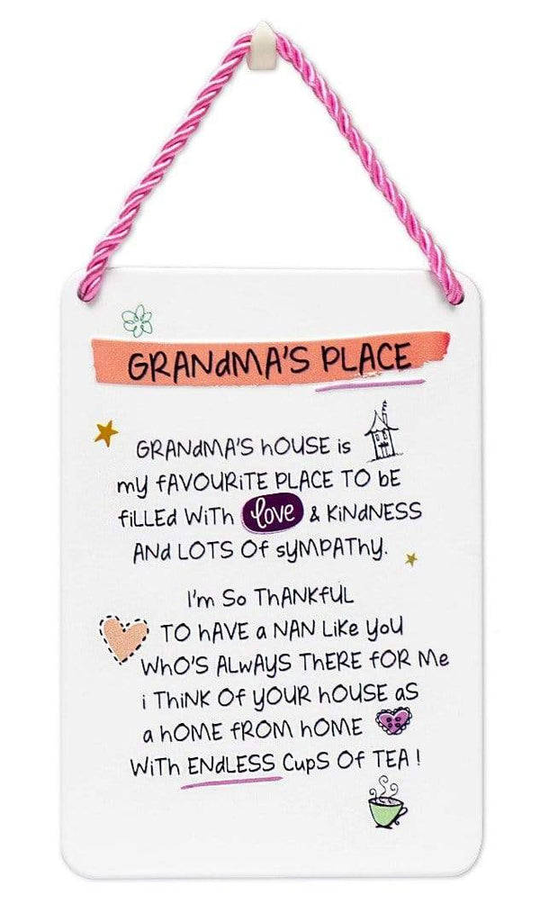 WPL Plaque Inspired Words Plaque - Grandma's Place Gift Ideas