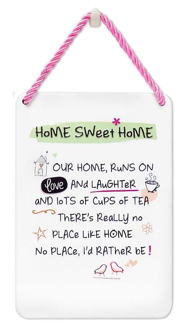 WPL Plaque Inspired Words Plaque - Home Sweet Home Gift Ideas