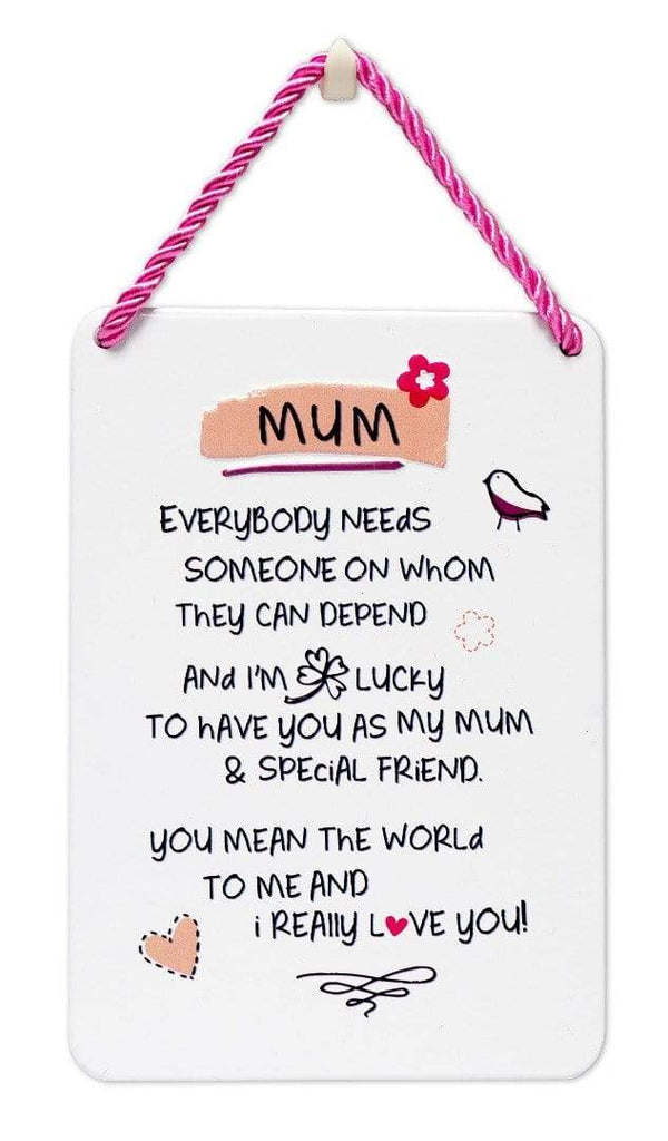 WPL Plaque Inspired Words Plaque - Mum Gift Ideas
