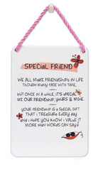 WPL Plaque Inspired Words Plaque - Special Friend Gift Ideas