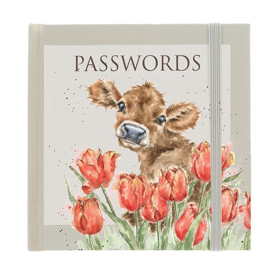 Wrendale Designs Password Book Wrendale Designs Password Book - Bessie Cow