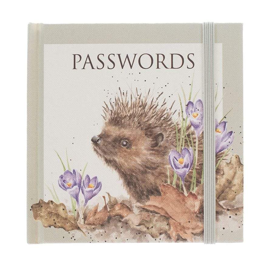 Wrendale Designs Password Book Wrendale Designs Password Book - New Beginnings Hedgehog