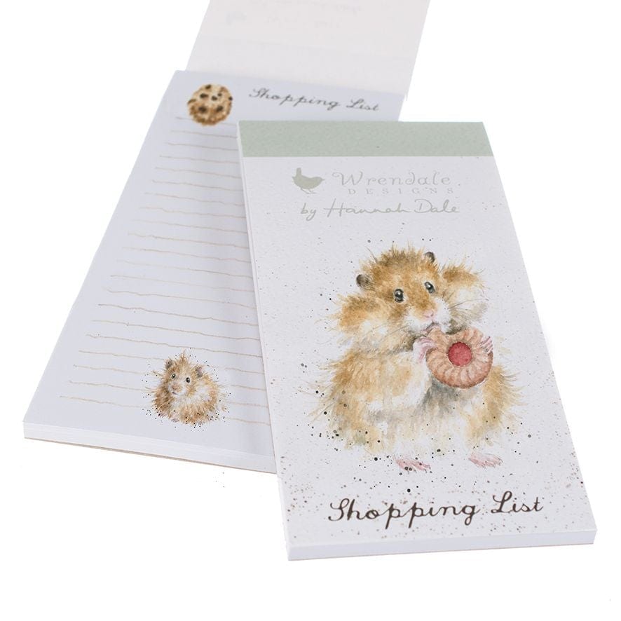 Wrendale Designs Shopping Pad Wrendale Shopping List / Pad - Hamster 'The Diet Starts Tomorrow'
