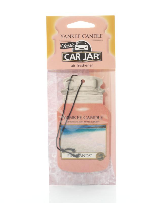 Yankee Candle Car Jar Air Freshener - Pink Sands – Curios Gifts