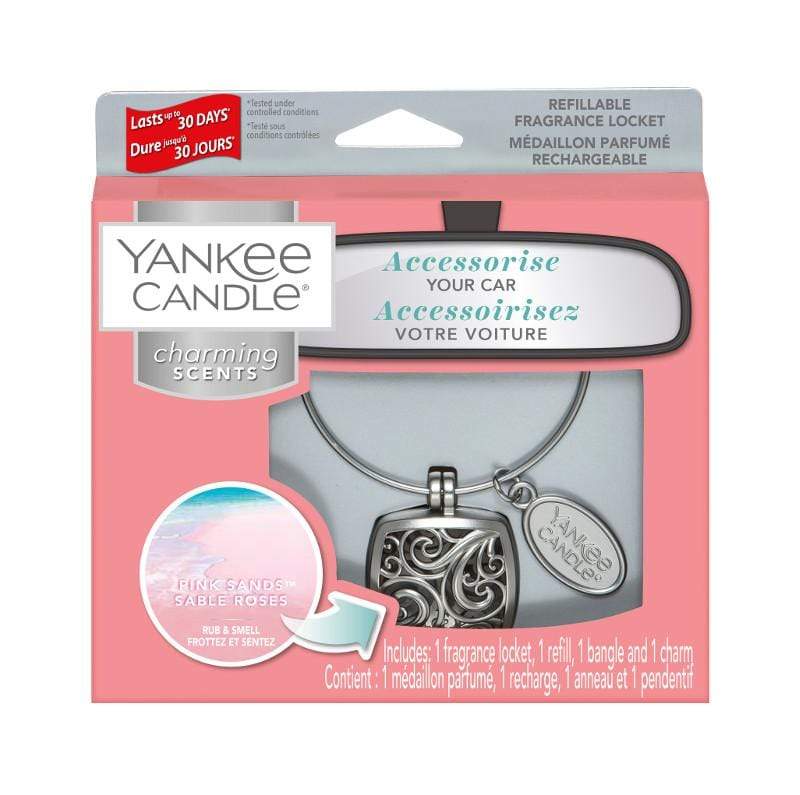 Yankee Candle Charming Starter Kit Yankee Candle Charming Scents Starter Kit - Square Refillable Locket - Pink Sands