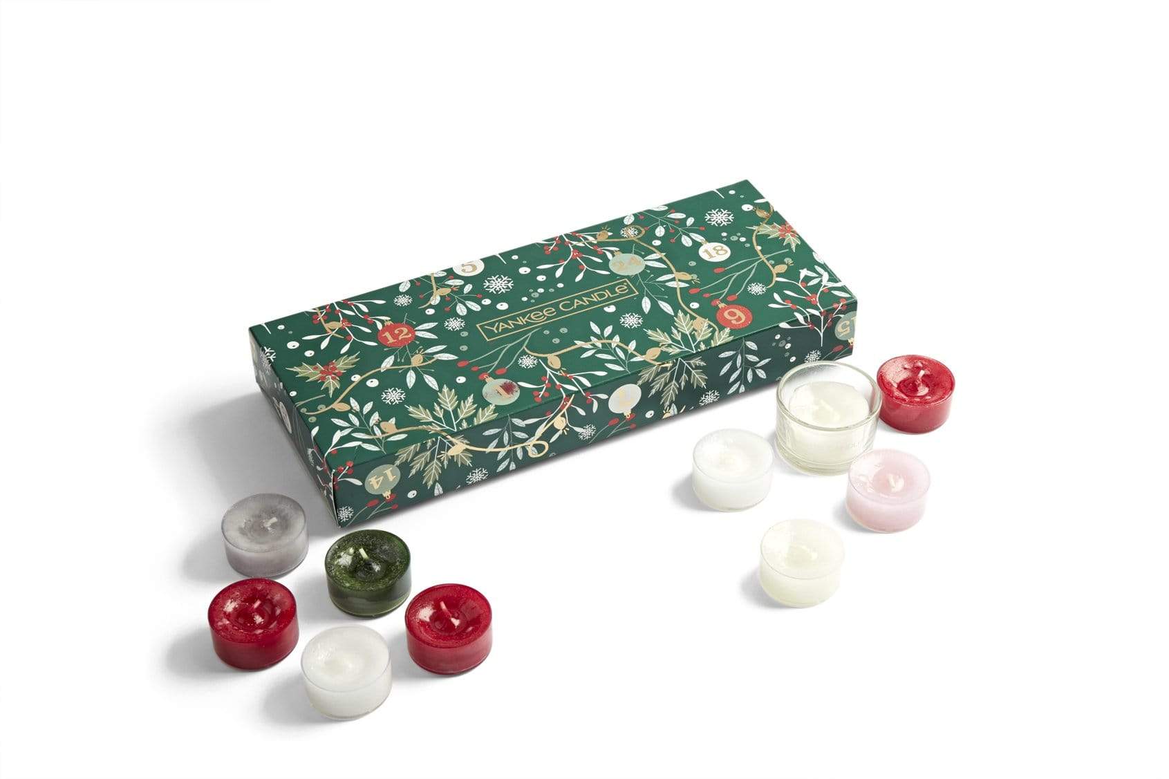 Yankee Candle Gift Set Yankee Candle Countdown to Christmas Gift Set - 10 Tealights & 1 Holder
