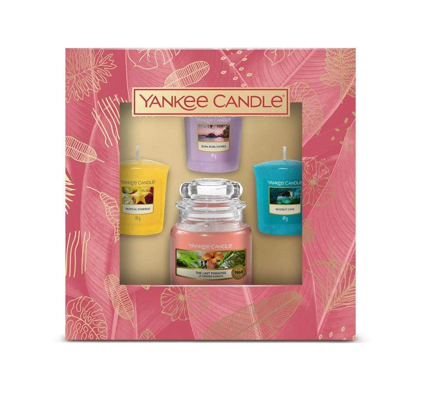 Yankee Candle Gift Set Yankee Candle Last Paradise Gift Set - 1 Small Jar & 3 Votives