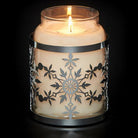 Yankee Candle Jar Candle Holder Yankee Candle Twinkling Snowflake Jar Sleeve / Holder