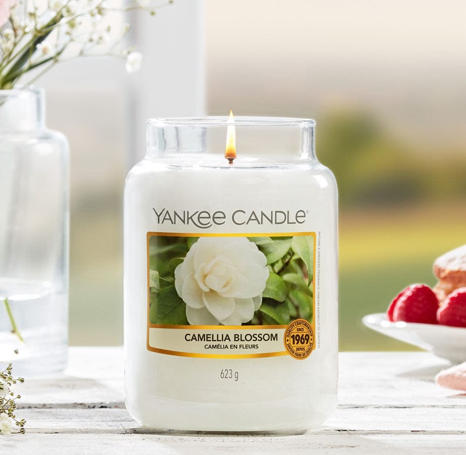Yankee Candle Large Jar Candle Yankee Candle Large Jar - Camelia Blossom