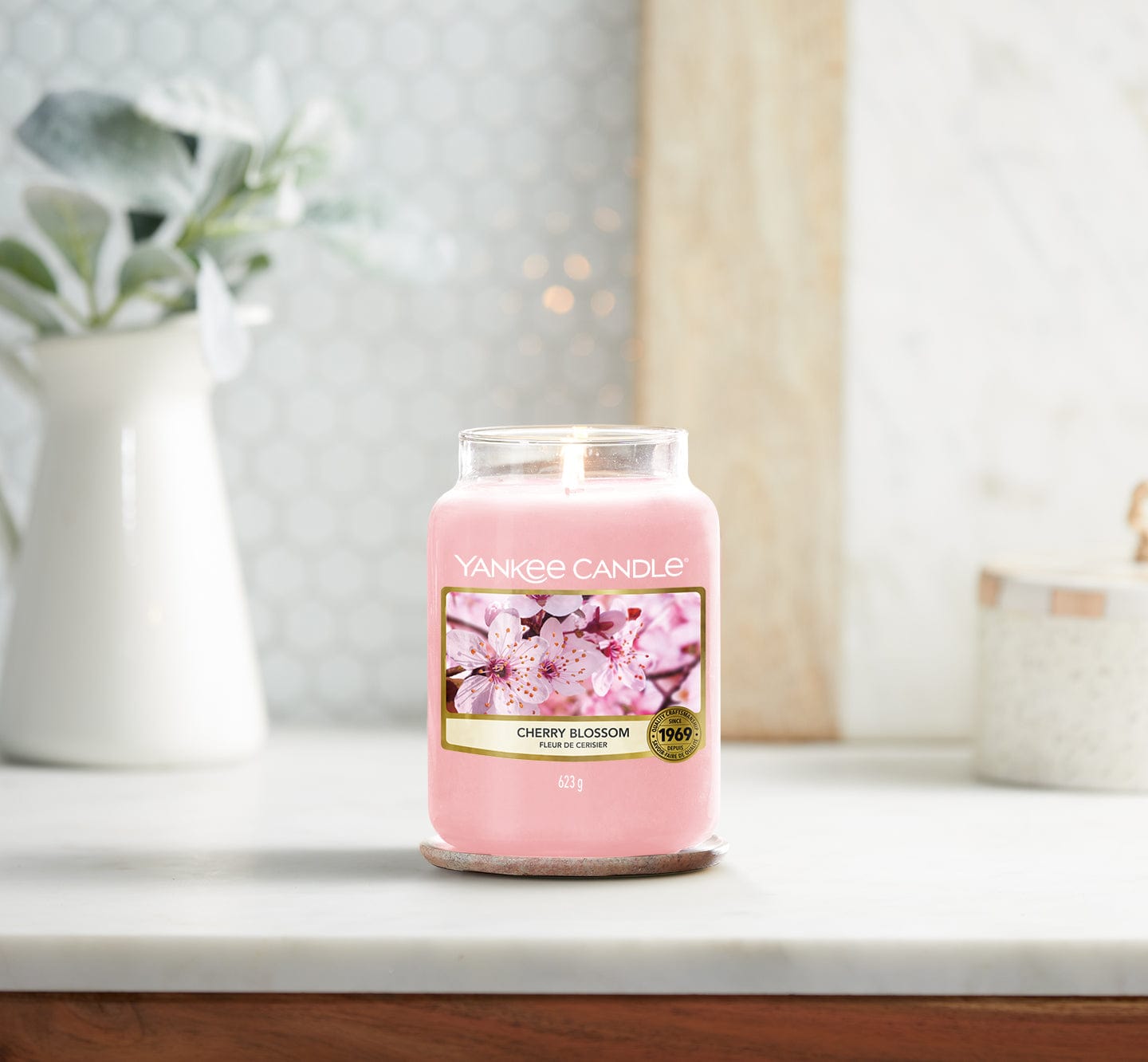 Yankee Candle Large Jar Candle Yankee Candle Large Jar - Cherry Blossom