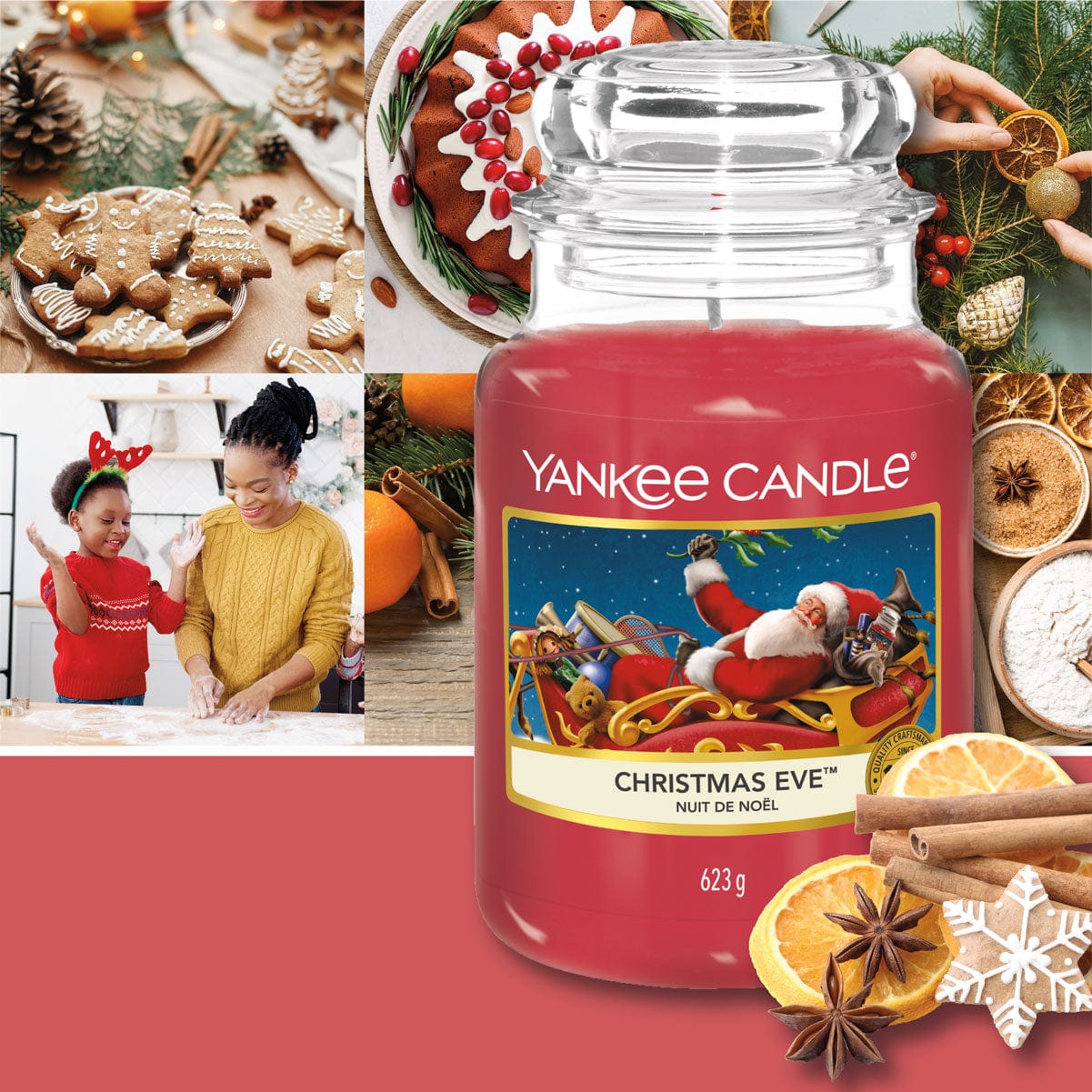 Christmas Eve Yankee Candle - Parfum Nuit de Noël