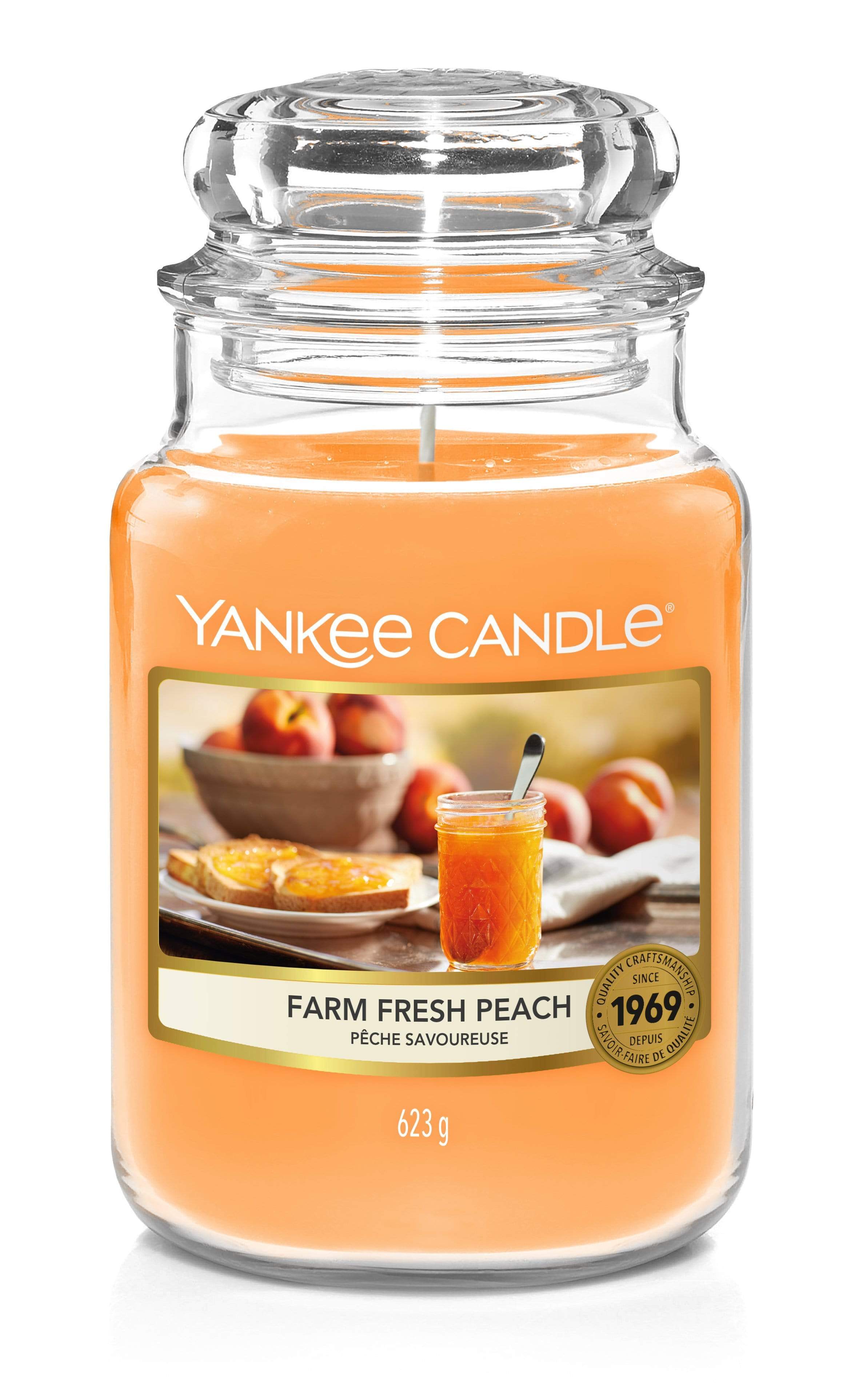 Yankee Candle Large Jar Candle Yankee Candle Large Jar - Farm Fresh Peach