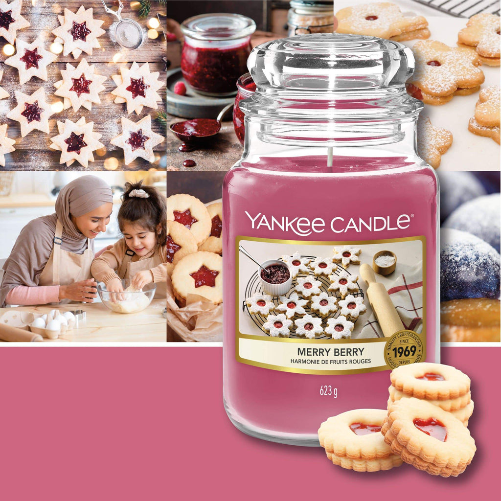Yankee Candle Large Jar Candle Yankee Candle Large Jar - Merry Berry