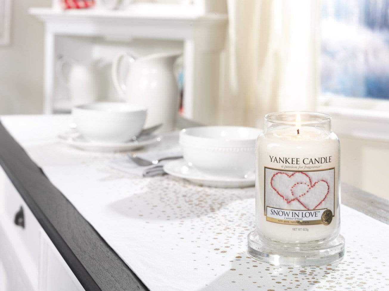 Yankee Candle Large Jar Candle Yankee Candle Large Jar - Snow in Love