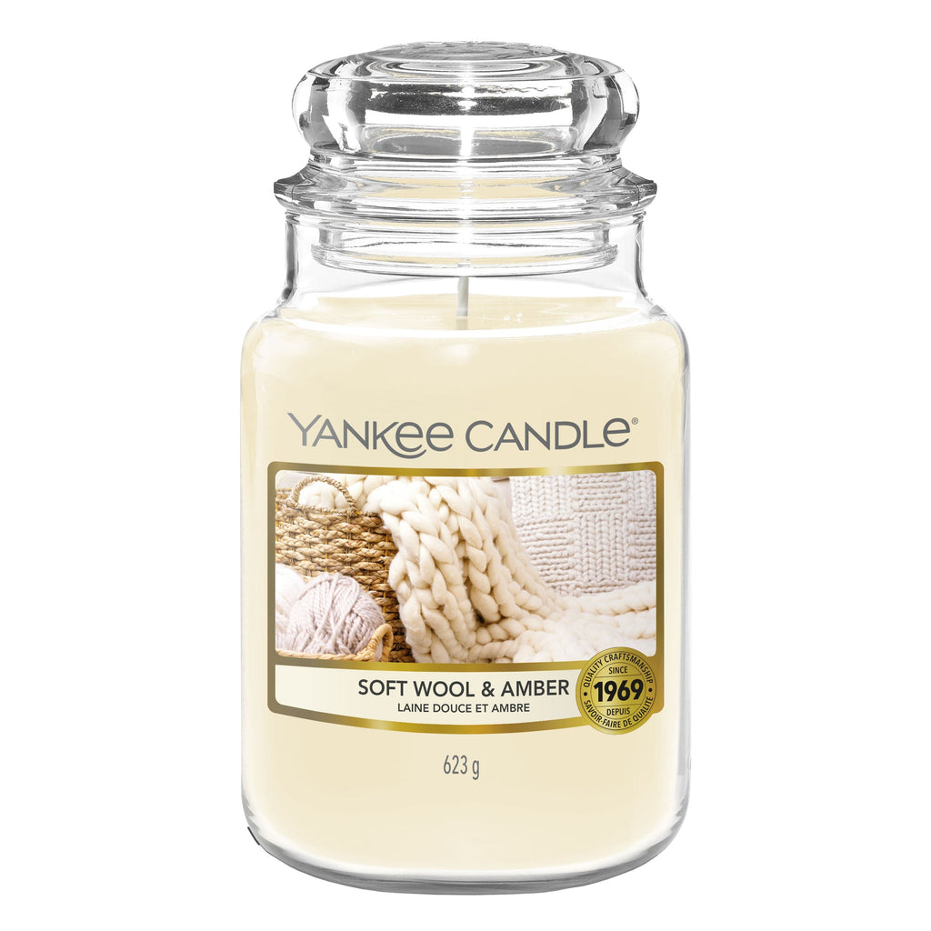 Yankee Candle Large Jar Candle Yankee Candle Large Jar - Soft Wool & Amber