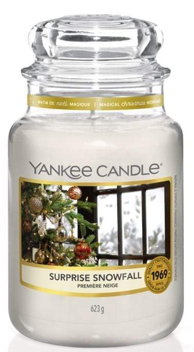  Yankee Candle Scented Candle, Surprise Snowfall Large Jar  Candle