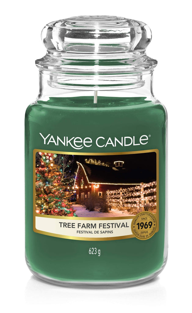 Yankee Candle Large Jar Candle Yankee Candle Large Jar - Tree Farm Festival