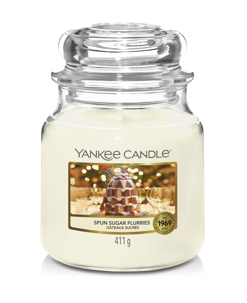 Yankee Candle Large Jar Candle Yankee Candle Medium Jar - Spun Sugar Flurries