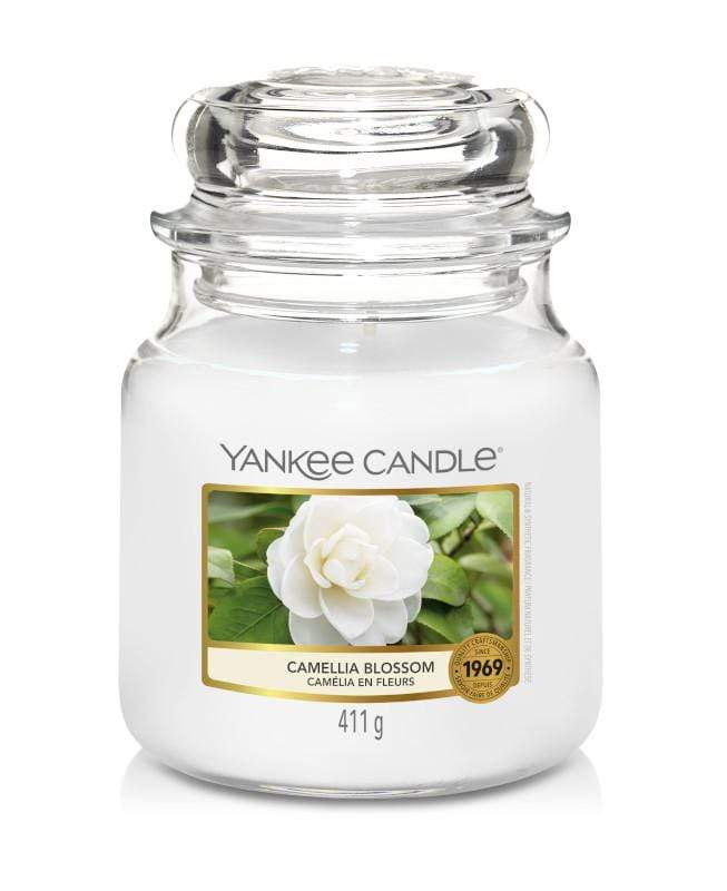 Yankee Candle Medium Jar Candle Yankee Candle Medium Jar - Camelia Blossom