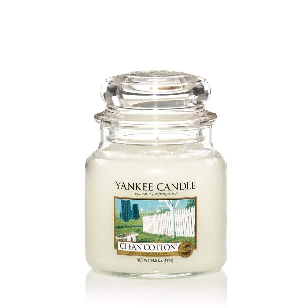 Yankee Candle Medium Jar Candle Yankee Candle Medium Jar - Clean Cotton
