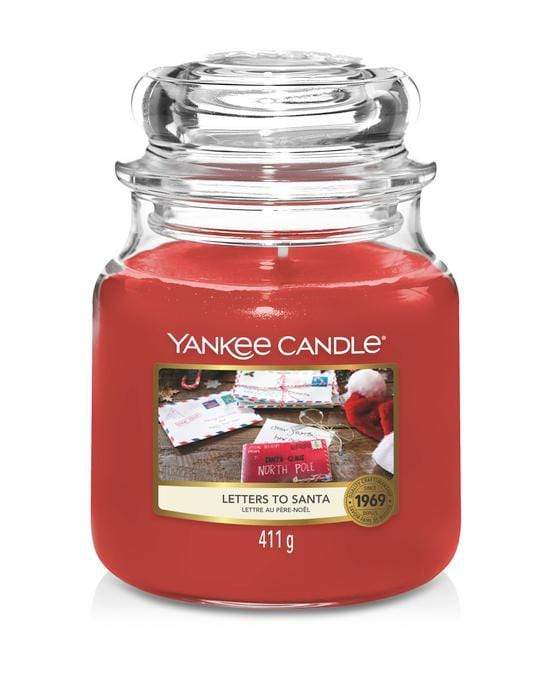 Yankee Candle Medium Jar - Letters to Santa – Curios Gifts