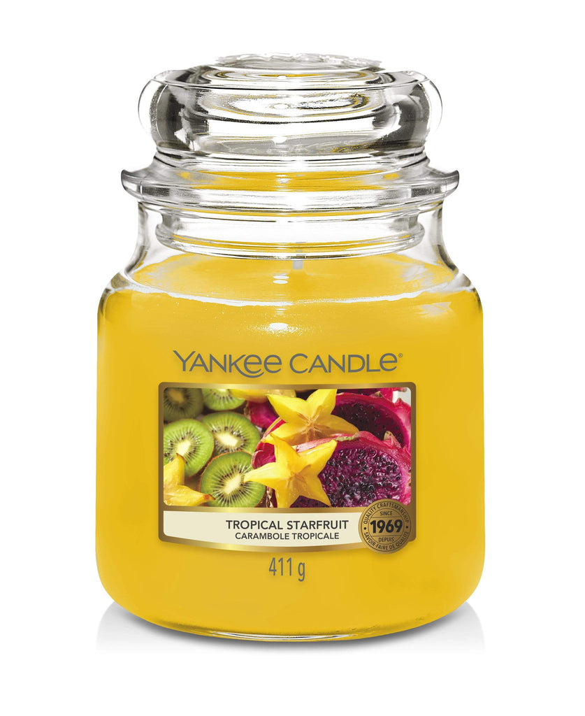 Yankee Candle Medium Jar Candle Yankee Candle Medium Jar - Tropical Starfruit