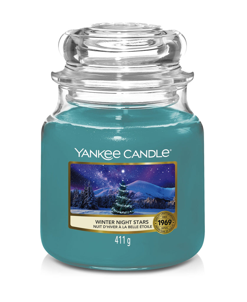 Yankee Candle Medium Jar Candle Yankee Candle Medium Jar - Winter Night Stars