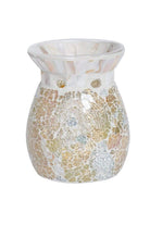 Yankee Candle Melt Warmer Yankee Candle Gold and Pearl Mosaic Accessories (Wax Melt Warmer)