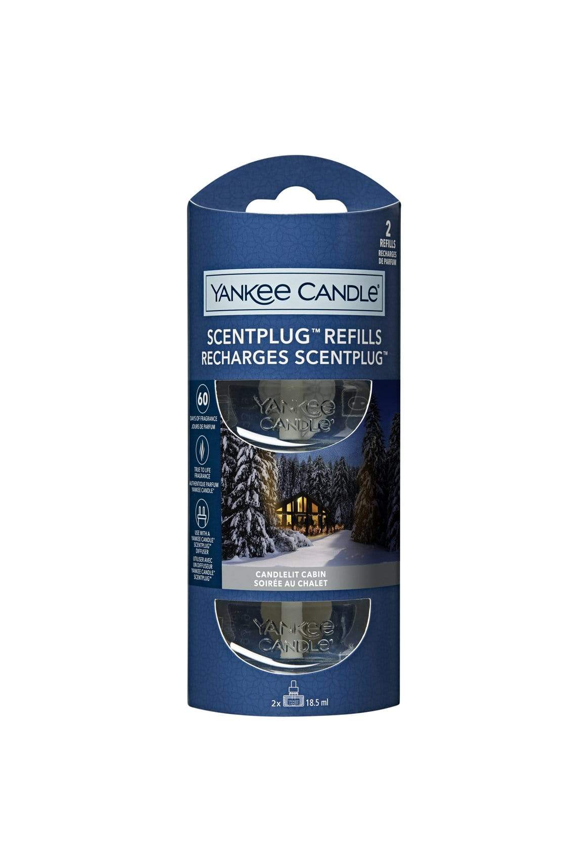 Yankee Candle Plug In Refill Yankee Candle Scentplug Refill Twin Pack - Candlelit Cabin
