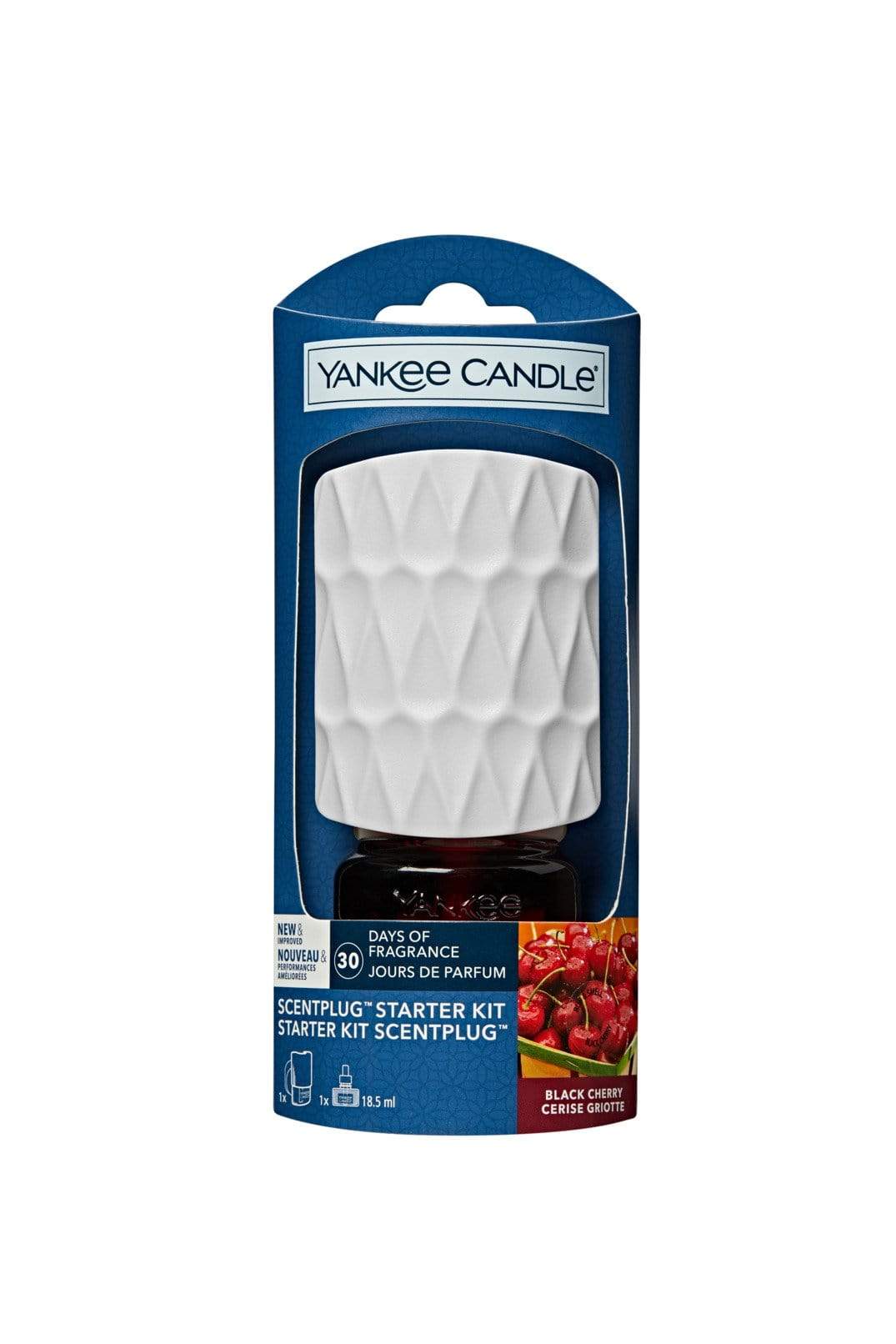 Yankee Candle Plug In Refill Yankee Candle Scentplug Starter Pack - Black Cherry - White