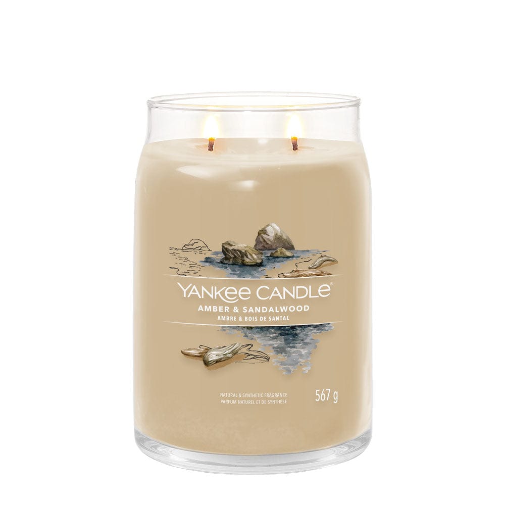 Yankee Candle Signature Large Candle Yankee Candle Signature Large Jar - Amber & Sandalwood