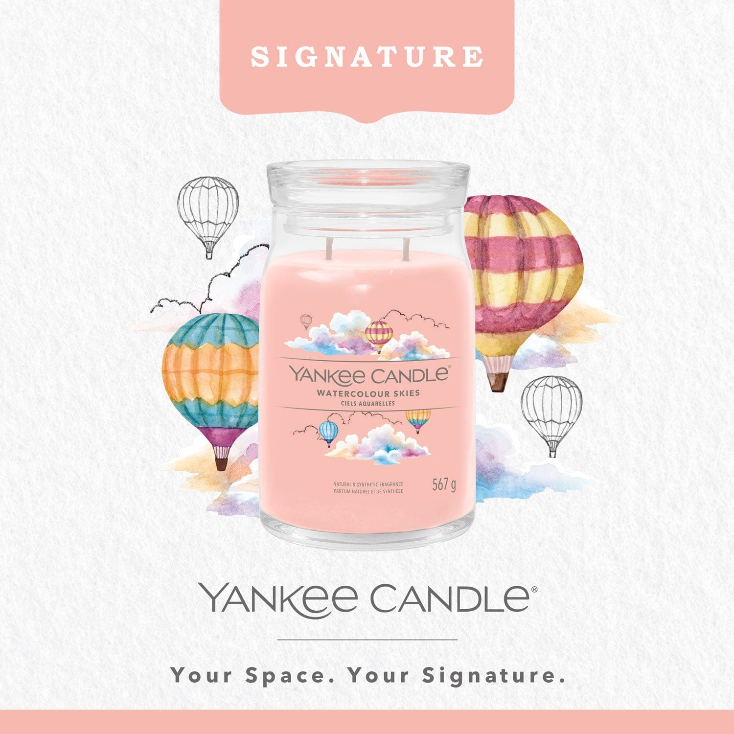 Yankee Candle Watercolour Skies